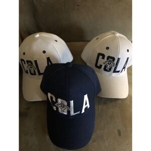 Columbia Fireflies COLA Baseball Cap MILB  South Carolina‎ Blue White Lot Of 3